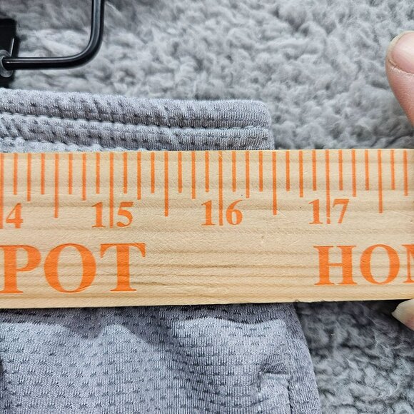 Reebok Mens Gray Joggers sdize large Zipper Pocket Elastic Waistband - Picture 2 of 7